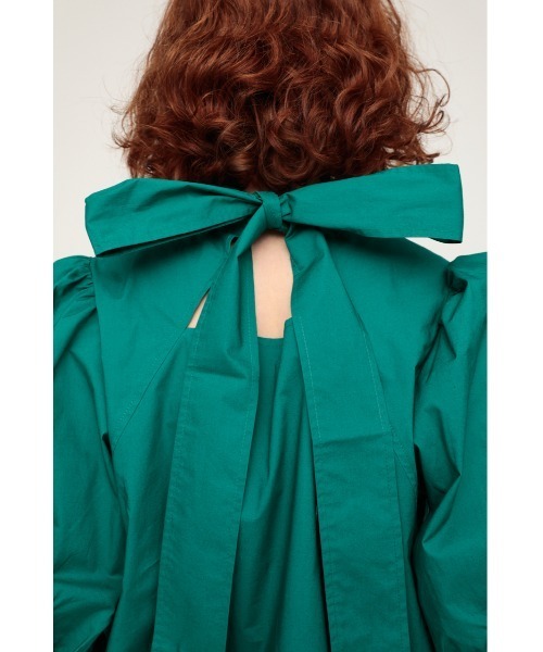 OBLI  ☆新品☆ バックリボンブラウス back ribbon blouse バックリボンブラウス｜BACK RIBBON BLOUSEの通販｜regleam