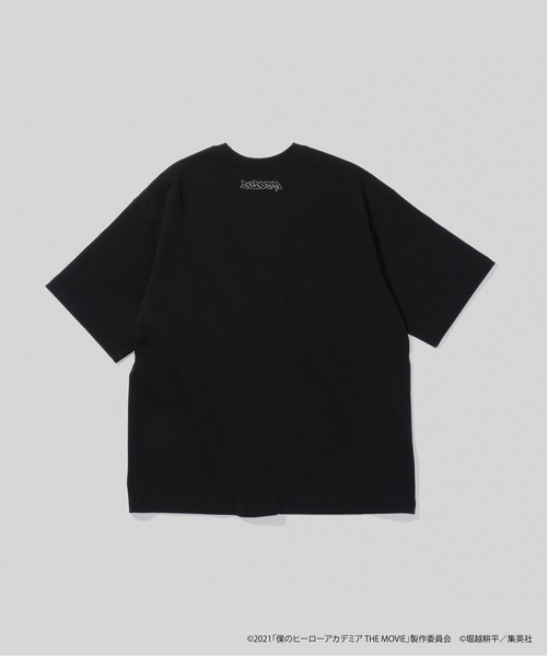 9090（ナインティナインティ）の「僕のヒーローアカデミア × 9090 BAKUGO Tee（Tシャツ/カットソー・メンズ・オレンジ/ブラック・MEDIUM/LARGE/X-LARGE）」の4枚目の写真