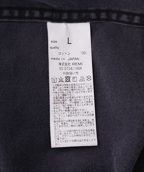 REMI RELIEF NAVY LABEL（レミレリーフネイビーレーベル）の「REMI RELIEF NAVY LABEL / レミレリーフ ネイビーレーベル：ミリタリーシャツ：RN22293233AK[STD]（シャツ/ブラウス・メンズ・オリーブ/カーキ/チャコール・L/M/XL）」の10枚目の写真