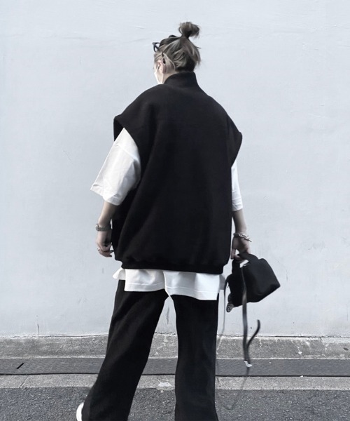 YACA（ヤーカ）の「Oversize Fleece Vest/オーバーサイズ