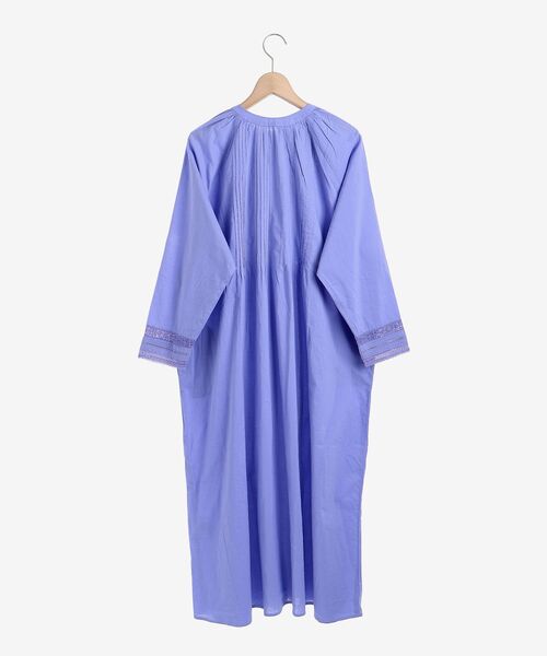 le.coeur blanc（ルクールブラン）の「リバーレースシャツワンピース（シャツワンピース・レディース・オフホワイト/ラベンダー・38）」の20枚目の写真