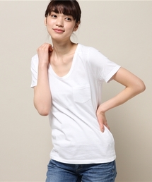 ELFORBR | 【BAILA10月号掲載】モダールVネックTシャツ(Tシャツ/カットソー)