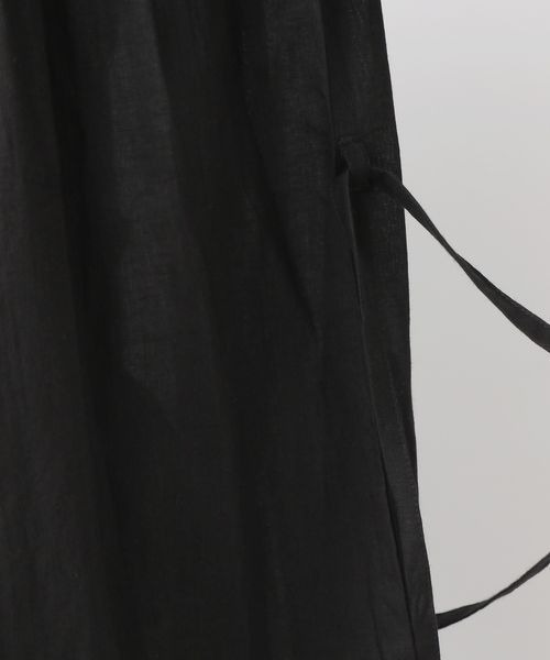 LOWRYS FARM(ローリーズファーム)の「ピンタックボイルワンピース 275443(シャツワンピース・レディース・ブラック/オフホワイト/イエロー/グリーン・FREE)」の13枚目の写真