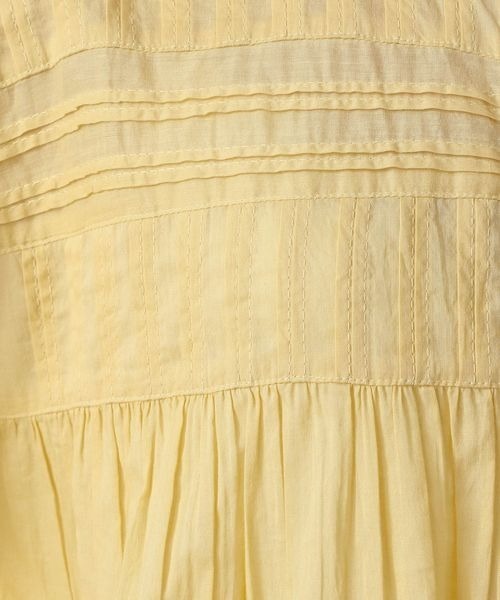 LOWRYS FARM(ローリーズファーム)の「ピンタックボイルワンピース 275443(シャツワンピース・レディース・ブラック/オフホワイト/イエロー/グリーン・FREE)」の17枚目の写真