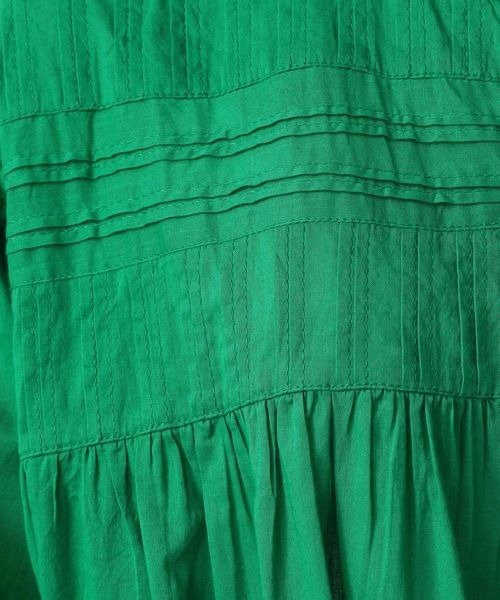 LOWRYS FARM(ローリーズファーム)の「ピンタックボイルワンピース 275443(シャツワンピース・レディース・ブラック/オフホワイト/イエロー/グリーン・FREE)」の18枚目の写真