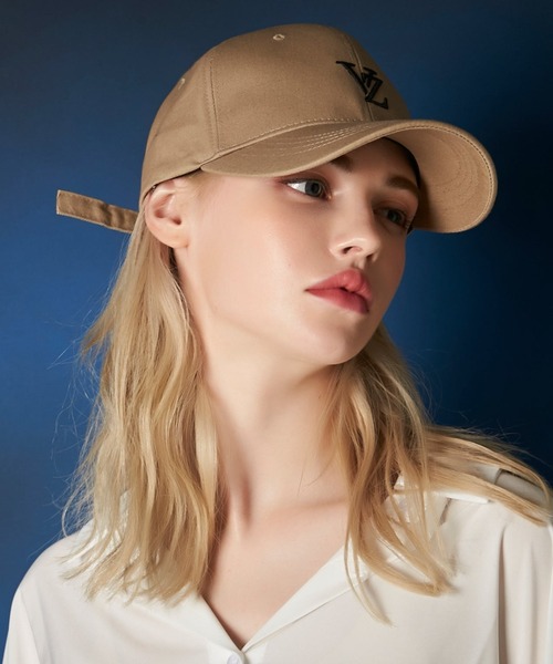 VARZAR（バザール）の「VARZAR(バザール)/3D Monogram logo over fit ball cap/3D モノグラム ロゴ オーバーフィット ベースボール キャップ（キャップ・レディース・ホワイト/ブラック/ベージュ・FREE）」の11枚目の写真