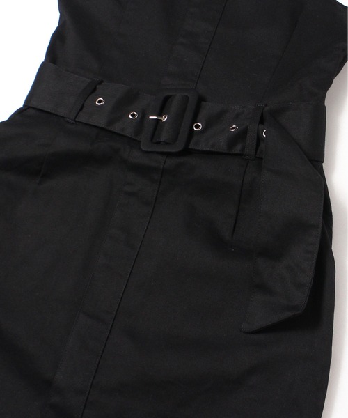 one way（ワンウェイ）の「バックルタイトジャンスカ（ジャンパースカート・レディース・ブラック・M）」の3枚目の写真