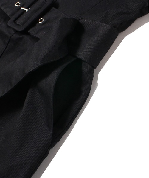 one way（ワンウェイ）の「バックルタイトジャンスカ（ジャンパースカート・レディース・ブラック・M）」の5枚目の写真