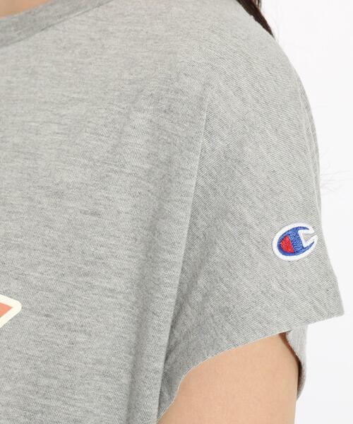 Champion（チャンピオン）の「【Champion/チャンピオン】フレンチスリーブワンピース（ワンピース・キッズ・チャコールグレー/ライトグレー・15 /14/16）」の12枚目の写真