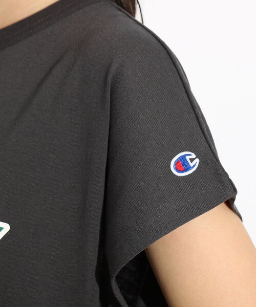 Champion（チャンピオン）の「【Champion/チャンピオン】フレンチスリーブワンピース（ワンピース・キッズ・チャコールグレー/ライトグレー・15 /14/16）」の13枚目の写真