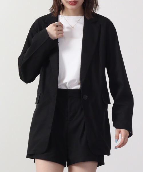 Blasty(ブラスティー)の「Blasty リネン混上下セットアップ(セットアップ・レディース・ブラック・S/M/L)」の10枚目の写真
