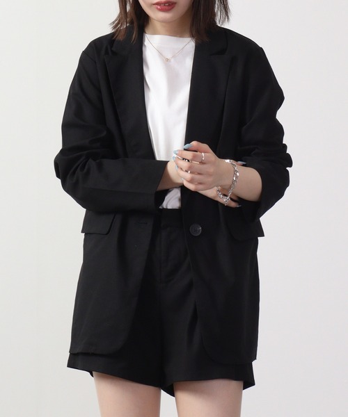 Blasty(ブラスティー)の「Blasty リネン混上下セットアップ(セットアップ・レディース・ブラック・S/M/L)」の9枚目の写真