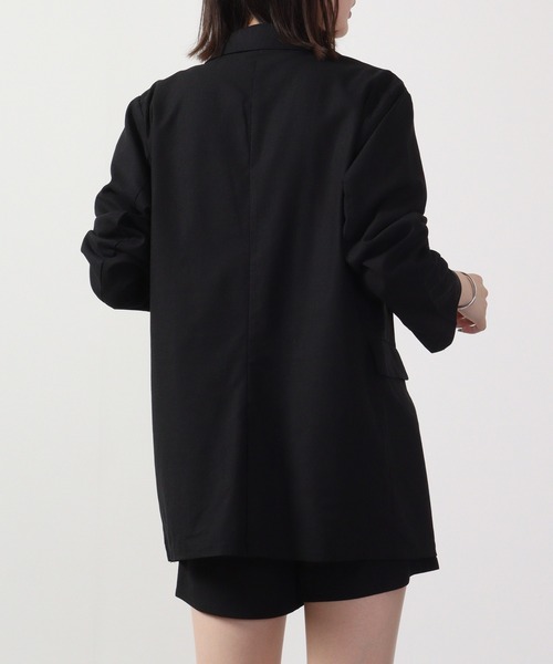 Blasty(ブラスティー)の「Blasty リネン混上下セットアップ(セットアップ・レディース・ブラック・S/M/L)」の4枚目の写真