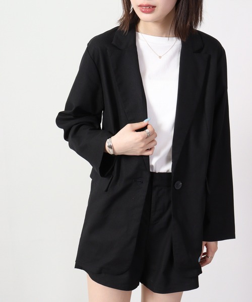 Blasty(ブラスティー)の「Blasty リネン混上下セットアップ(セットアップ・レディース・ブラック・S/M/L)」の13枚目の写真