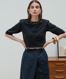 HANNE | パワーショルダーTシャツ(Tシャツ/カットソー)