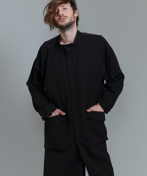 NO ID.(ノーアイディ)の「TR-BIGモッズコート(モッズコート・メンズ・ブラック/その他18/カーキ・ONE SIZE)」の2枚目の写真