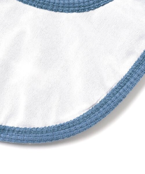 apres les cours（アプレレクール）の「きょうりゅう刺繍スタイ（スタイ/よだれかけ・キッズ・ブルー/アイボリー/ミント・90）」の9枚目の写真