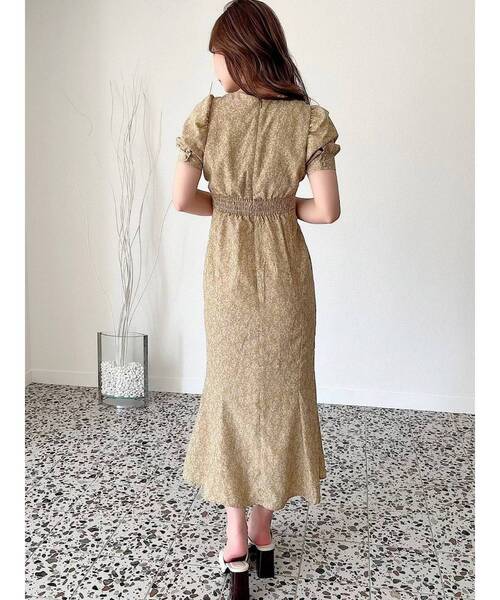 RESEXXY（リゼクシー）の「パフスリーブマーメイドワンピース（ワンピース・レディース・ブラック/ピンク/アイボリー/その他1・FREE）」の7枚目の写真