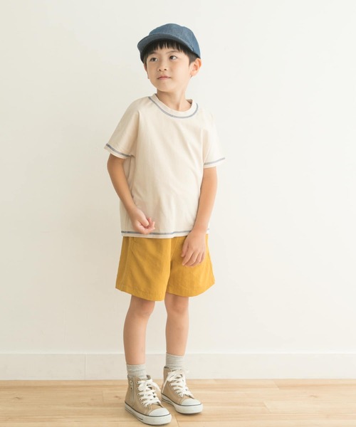 URBAN RESEARCH DOORS（アーバンリサーチドアーズ）の「撥水バイカラーショーツ(KIDS)（その他パンツ・キッズ・イエロー/ブルー・120/105/135）」の7枚目の写真