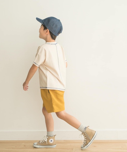 URBAN RESEARCH DOORS（アーバンリサーチドアーズ）の「撥水バイカラーショーツ(KIDS)（その他パンツ・キッズ・イエロー/ブルー・120/105/135）」の8枚目の写真