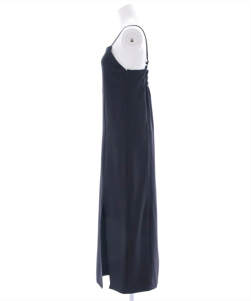 clear（クリア）の「スリットストレートジャンスカ（ワンピース・レディース・ブラック/ダークオレンジ/ブルー/テラコッタ/グリーン/マスタード・F）」の7枚目の写真