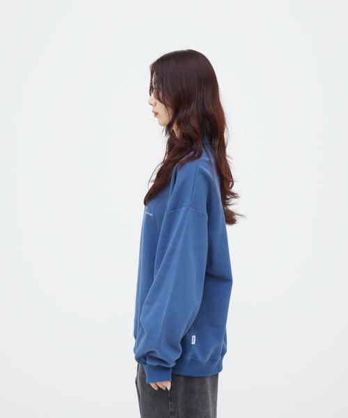 17HR（セブンティーンアワーズ）の「ロゴ刺繍スウェット（スウェット・レディース・イエロー/グリーン/ブルー・FREE）」の5枚目の写真