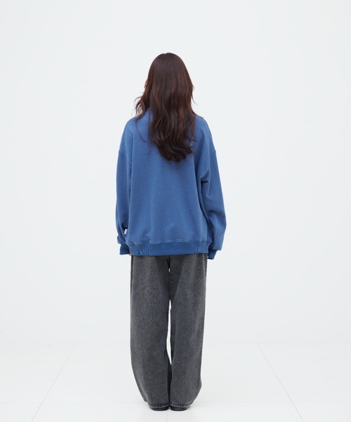 17HR（セブンティーンアワーズ）の「ロゴ刺繍スウェット（スウェット・レディース・イエロー/グリーン/ブルー・FREE）」の17枚目の写真