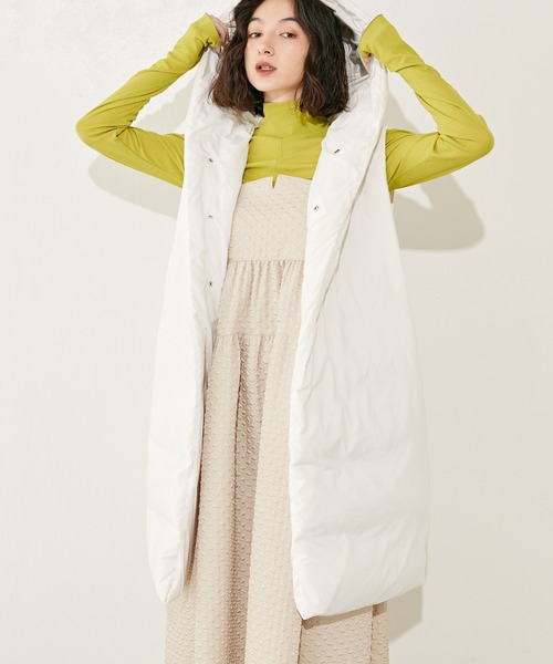 Lui's(ルイス)の「デザインダウンベスト(ダウンベスト・レディース・ホワイト/ブラック/ブルー・FREE)」の9枚目の写真