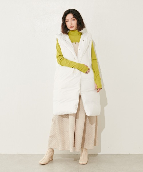 Lui's(ルイス)の「デザインダウンベスト(ダウンベスト・レディース・ホワイト/ブラック/ブルー・FREE)」の8枚目の写真