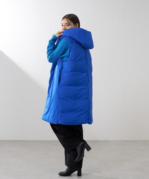 Lui's(ルイス)の「デザインダウンベスト(ダウンベスト・レディース・ホワイト/ブラック/ブルー・FREE)」の17枚目の写真