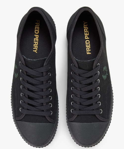【FRED PERRY】★送料・関税込★ ヒューズ ロー キャンバス セール】Hughes Low Canvas／ヒューズローキャンバススニーカー