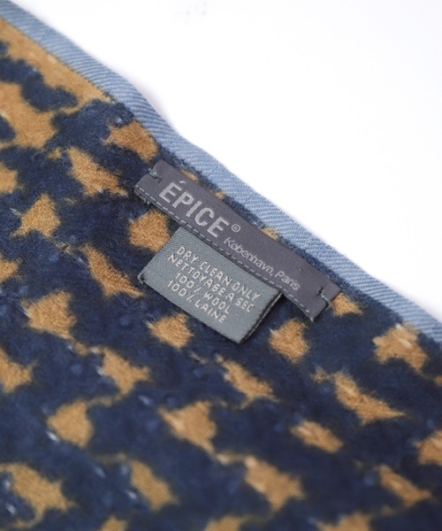 EPICE（エピス）の「[EPICE ] ウールツイードチェックストール (90×200)（ストール/ショール・レディース・オレンジ系その他/レッド系その他・FREE）」の7枚目の写真