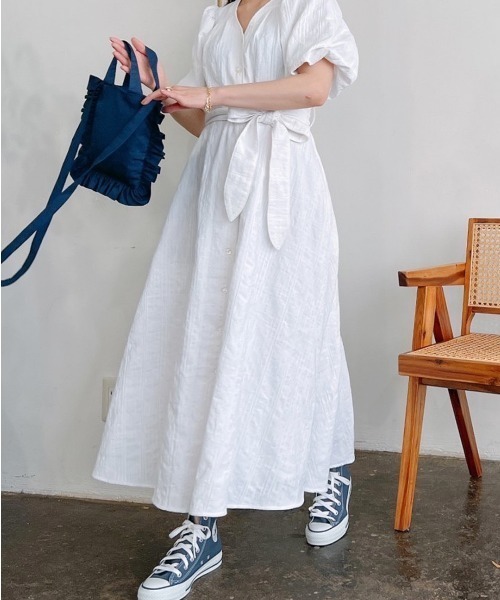 Vicente（ヴィセンテ）の「Vicente petal bag（ショルダーバッグ・レディース・ホワイト/グリーン/ネイビー/パープル/イエロー・FREE）」の19枚目の写真