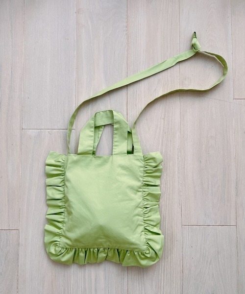 Vicente（ヴィセンテ）の「Vicente petal bag（ショルダーバッグ・レディース・ホワイト/グリーン/ネイビー/パープル/イエロー・FREE）」の9枚目の写真