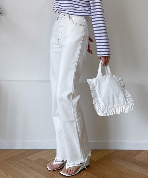 Vicente（ヴィセンテ）の「Vicente petal bag（ショルダーバッグ・レディース・ホワイト/グリーン/ネイビー/パープル/イエロー・FREE）」の14枚目の写真