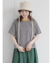 ehka sopo | リンガーロゴボーダーTシャツ(Tシャツ/カットソー)