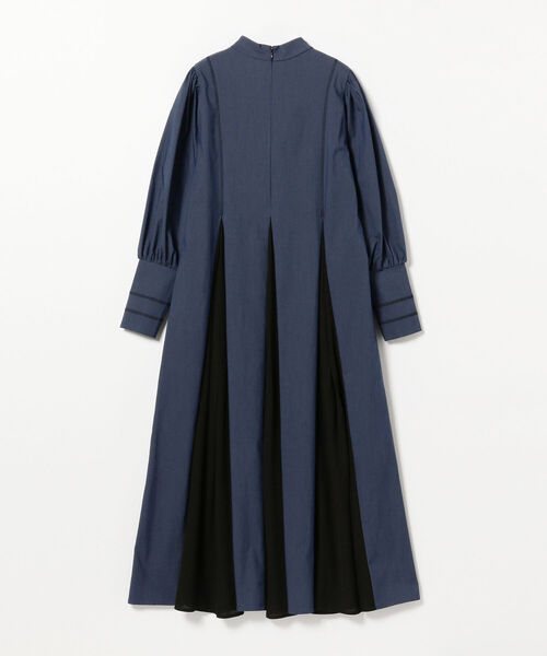 【タグ付き】RBS / 配色タックプリーツワンピース　レイビームス Ray BEAMS（レイビームス）の「RBS / 配色 タック プリーツ ワンピース