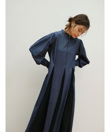 Ray BEAMS | RBS / 配色 タック プリーツ ワンピース(ワンピース)