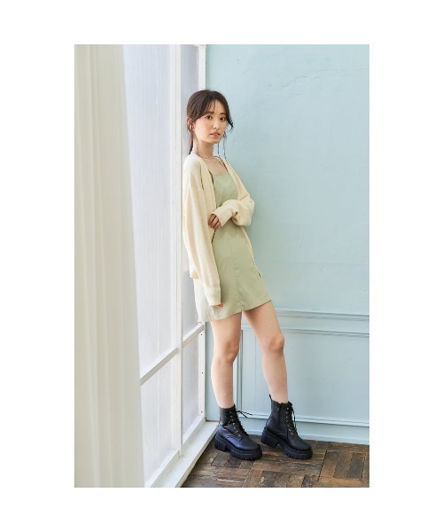 Mafmof(マフモフ)の「Mafmof(マフモフ)2色タンク底レースアップショートブーツ(ブーツ・レディース・ホワイト/ブラック/ダークブラウン/ホワイト系その他/ブラック系その他・LL/M/L/S)」の14枚目の写真
