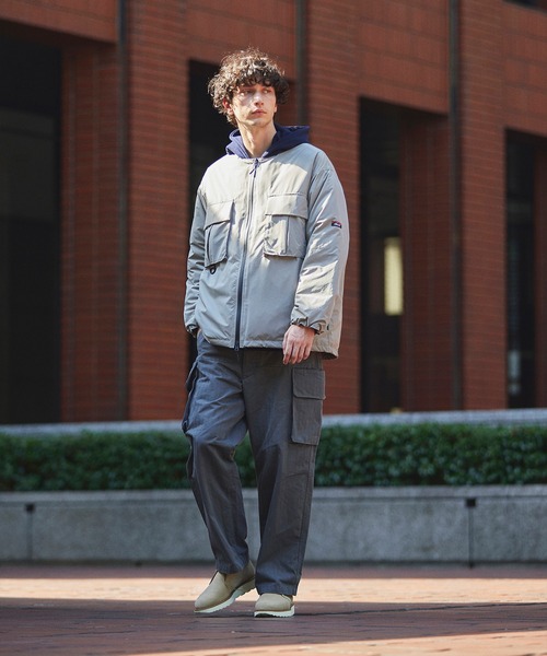 FIDELITY（フィデリティ）の「[NANGA X FDLT] DOWN BLOUSON / ダウンブルゾン（ダウンジャケット/コート・メンズ・ベージュ/ブラック・MEDIUM/LARGE）」の10枚目の写真