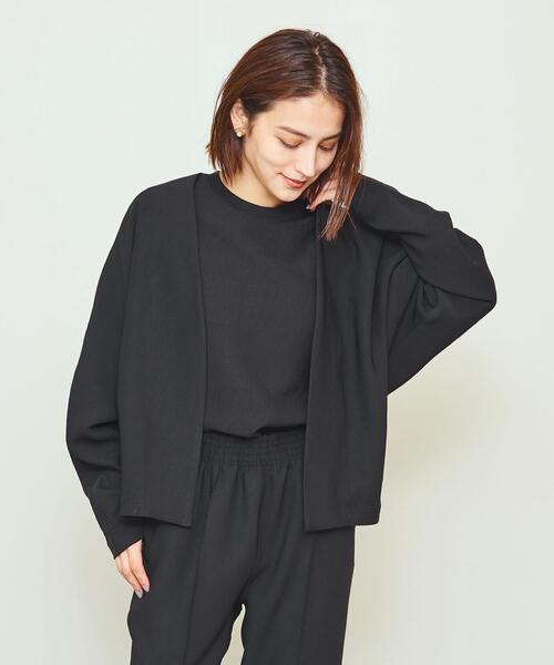 ユナイテッドアローズSONS byfor WOMEN　黒カーディガン　ジャケット UNITED ARROWS & SONS（ユナイテッドアローズアンドサンズ）の