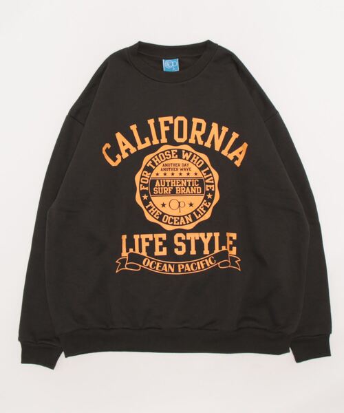Rusty ラスティ スウェット Kids キッズ トップス ビッグプリント 女の子 レディース トレーナー スウェット Ocean Pacific オーシャンパシフィック のファッション通販 Zozotown