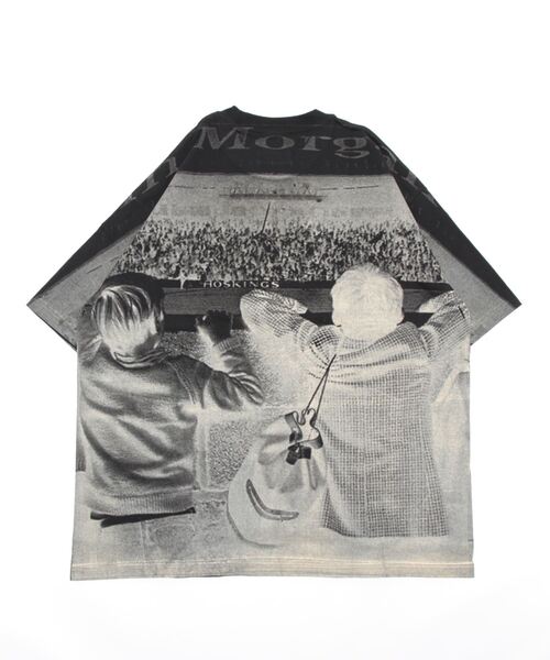 MYne（マイン）の「MYne マイン / Child Printed T-shirt ビッグシルエットプリントTシャツ / G09TS034（Tシャツ/カットソー・メンズ・ホワイト/ブラック・LARGE）」の5枚目の写真