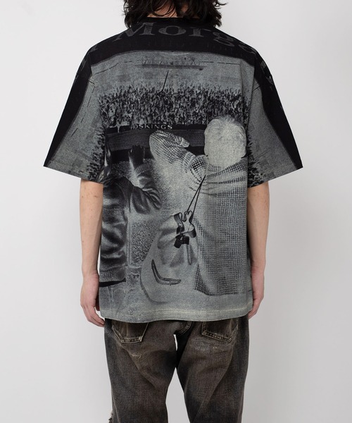 MYne（マイン）の「MYne マイン / Child Printed T-shirt ビッグシルエットプリントTシャツ / G09TS034（Tシャツ/カットソー・メンズ・ホワイト/ブラック・LARGE）」の8枚目の写真
