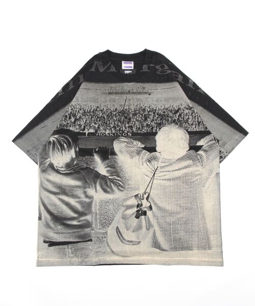MYne（マイン）の「MYne マイン / Child Printed T-shirt ビッグシルエットプリントTシャツ / G09TS034（Tシャツ/カットソー・メンズ・ホワイト/ブラック・LARGE）」の6枚目の写真