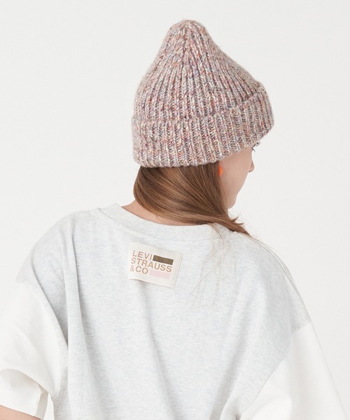 Levi's（リーバイス）の「Levi's/リーバイス WOMEN'S チャンキー ビーニー（ニットキャップ/ビーニー・レディース・マルチ・OS）」の5枚目の写真