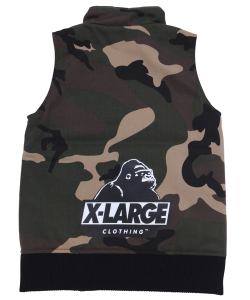 XLARGE KIDS（エクストララージキッズ）の「REVERSIBLE VEST（ベスト・キッズ・カモフラージュ/ブルー・4T/5T/6T/7T/8T）」の10枚目の写真