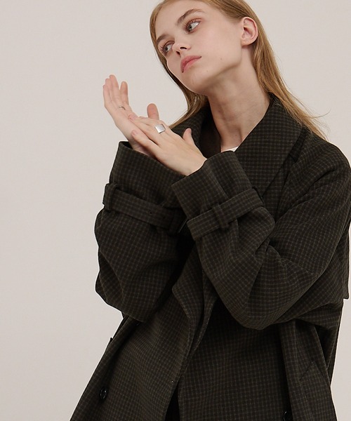 EMMA CLOTHES（エマクローズ）の「2WAYオーバーサイズメルトンダブル