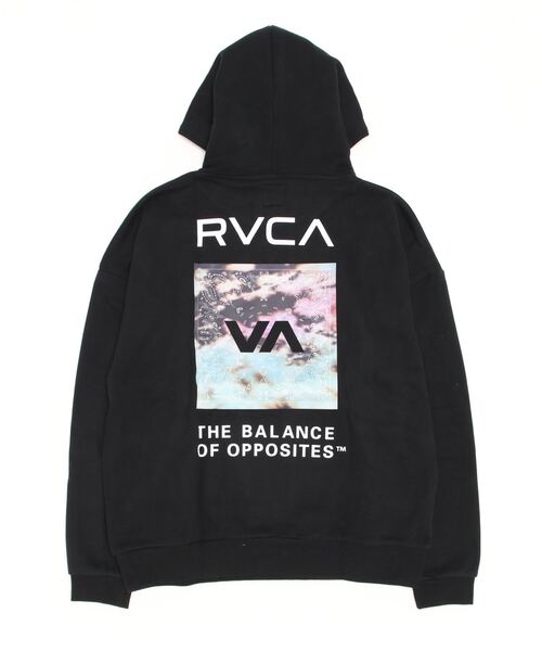 RVCA(ルーカ)の「RVCA メンズ MANIC HOODIE パーカー【2022年秋冬モデル】/ルーカプルオーバーバックプリントパーカー(パーカー・メンズ・ブラック/ホワイト/ベージュ・X-LARGE/SMALL/LARGE/MEDIUM)」の14枚目の写真