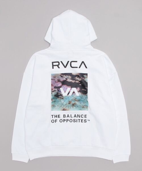 RVCA(ルーカ)の「RVCA メンズ MANIC HOODIE パーカー【2022年秋冬モデル】/ルーカプルオーバーバックプリントパーカー(パーカー・メンズ・ブラック/ホワイト/ベージュ・X-LARGE/SMALL/LARGE/MEDIUM)」の22枚目の写真